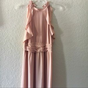 Long Length Blush Dress